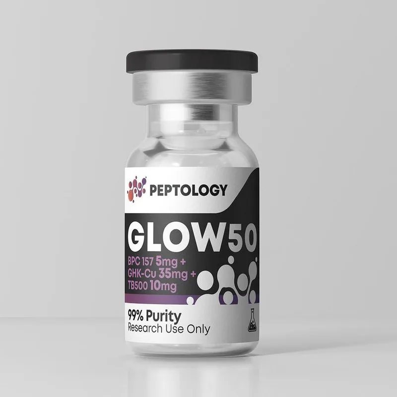 GLOW50 – Peptidni kompleks (BPC-157 + GHK-Cu + TB-500)