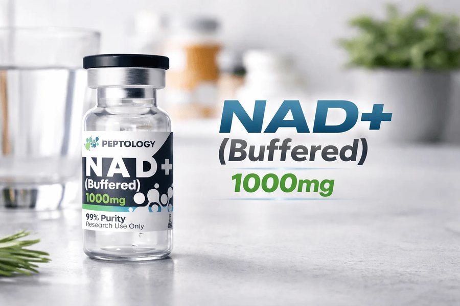 NAD+ (Buffered) 1000 mg – Celična energija, popravljanje DNK in mitohondrijska podpora